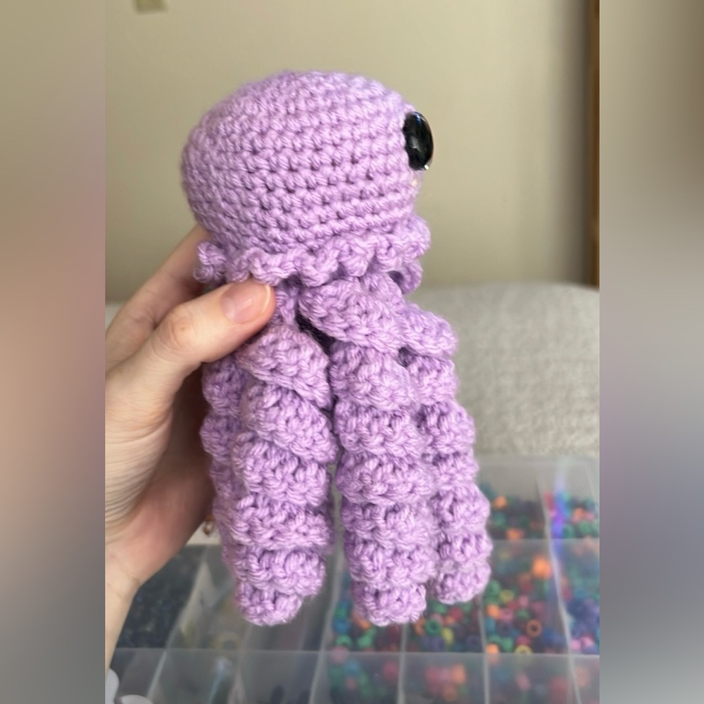 Crocheted Octopus 🐙 - Picture 2 of 6